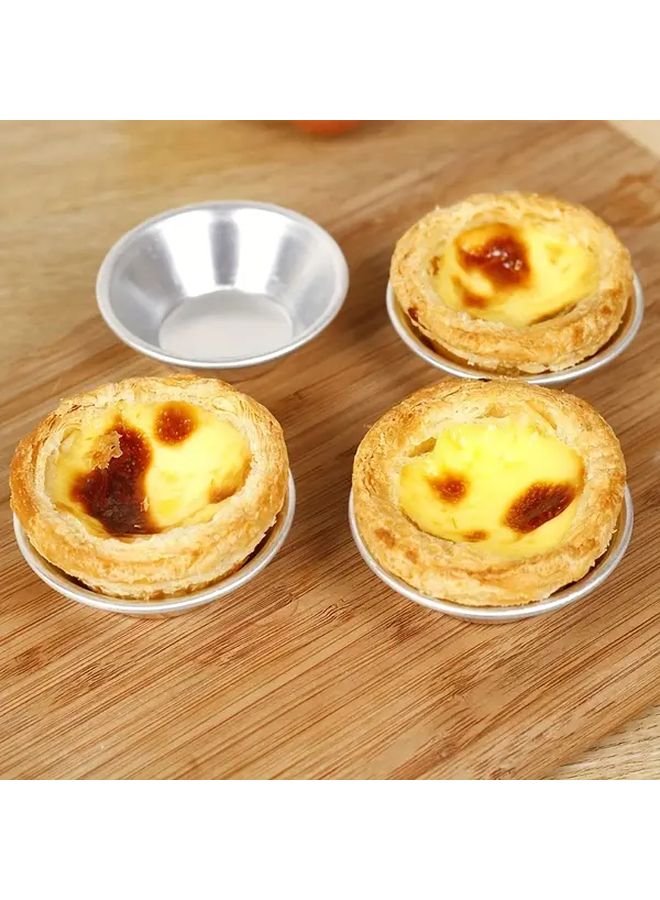 10Pcs Reusable Mini Tart Moulds Baking Tools Kitchen Gadgets - Image 2